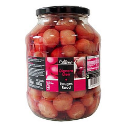 Image de OIGNONS ROUGES VINAIGRE 1550 G