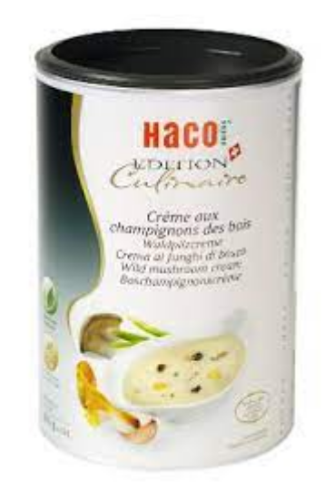 Image de CREME CHAMPIGNONS DES BOIS HACO 800GR