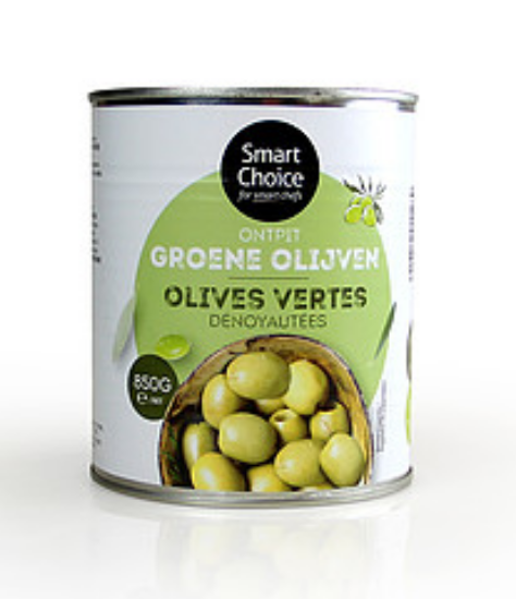 Image de OLIVES VERTES DENOYAUTEES 30/33 850G