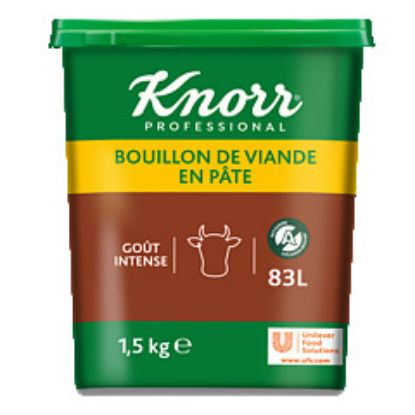 Image de BOUILLON VIANDE EN PATE KNORR 1.5KG