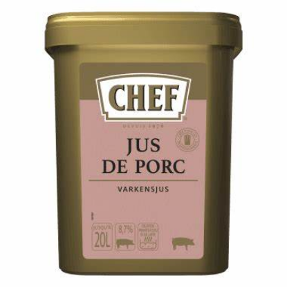 Image de JUS DE PORC  CHEF 600G