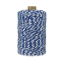 Image de FICELLE COTON BLANC ET BLEU 200GR