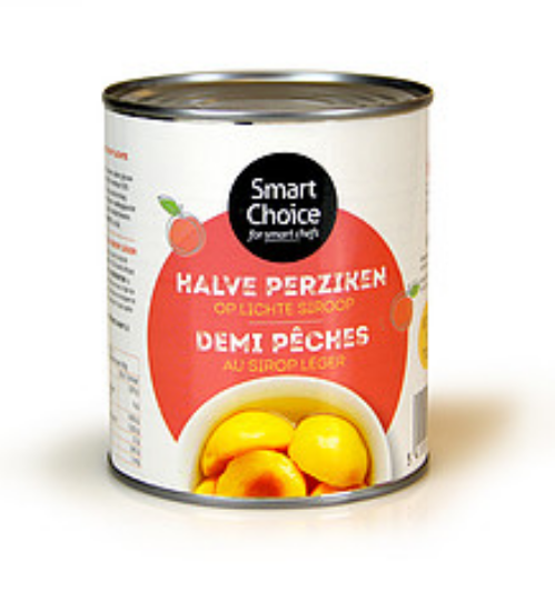 Image de DEMI PECHES AU SIROP SMART CHOICE 2600GR