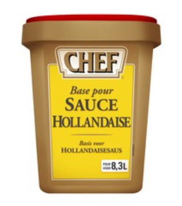 Image de SAUCE HOLLANDAISE  CHEF 850G