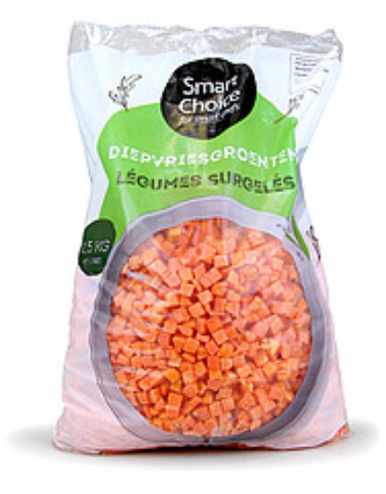 Image de CAROTTES CUBES 2.5KG SURGELEES