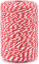 Image de FICELLE COTON BLANC ET ROUGE 200GR
