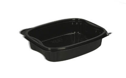 Image de RAVIER PP NOIR 700ML BISTRO 190X155X41MM (300pcs)