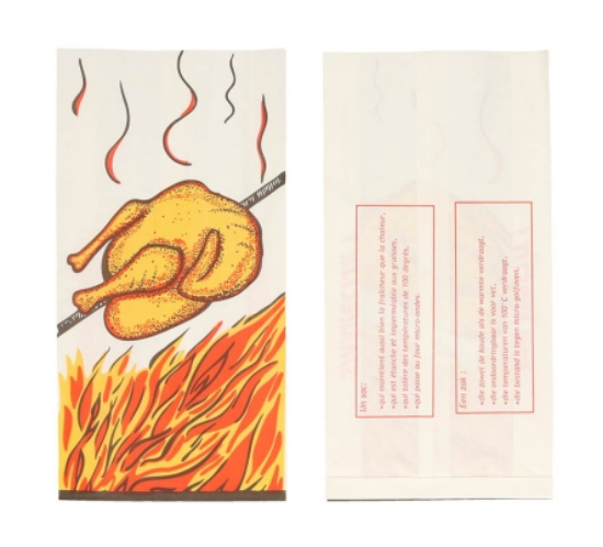 Image de SACHET POULET ROTI 130° 180X60X345mm 500pcs