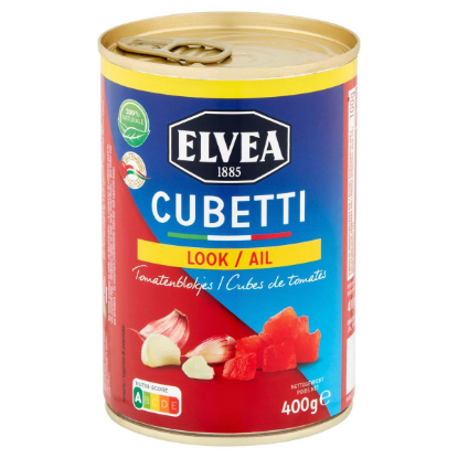 Image de TOMATES CUBETTI AIL  ELVEA 400G (425)