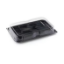 Image de PLATEAU NOIR RECT+DOME 35X24 SABERT (25pcs)