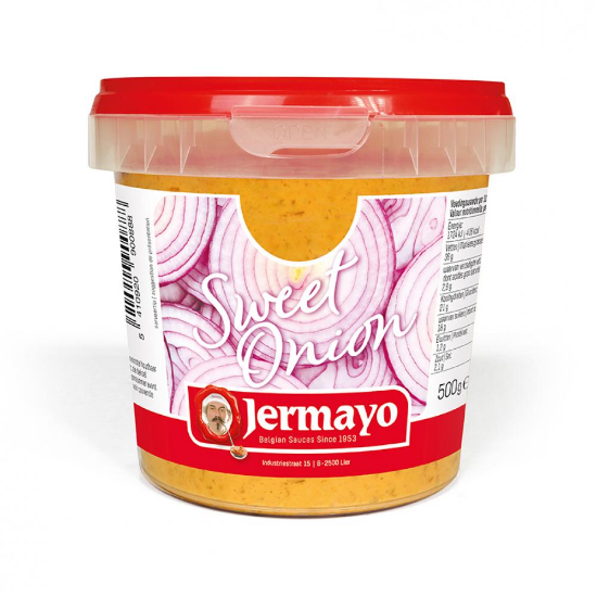 Image de SAUCE SWEET ONION 6X500GR JERMAYO