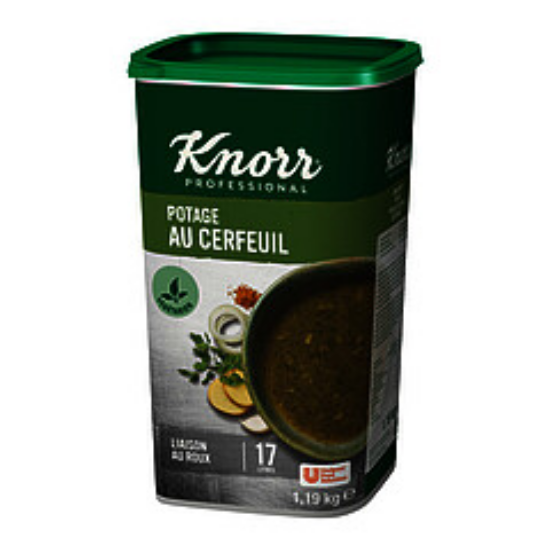 Image de POTAGE AU CERFEUIL KNORR 1.19 KG