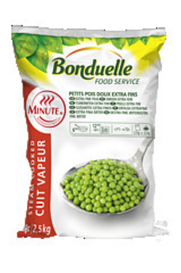 Image de PETITS POIS 2.5KG BONDUELLE SURGELES