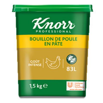 Image de BOUILLON POULE PATE KNORR 1.5 KG PROF