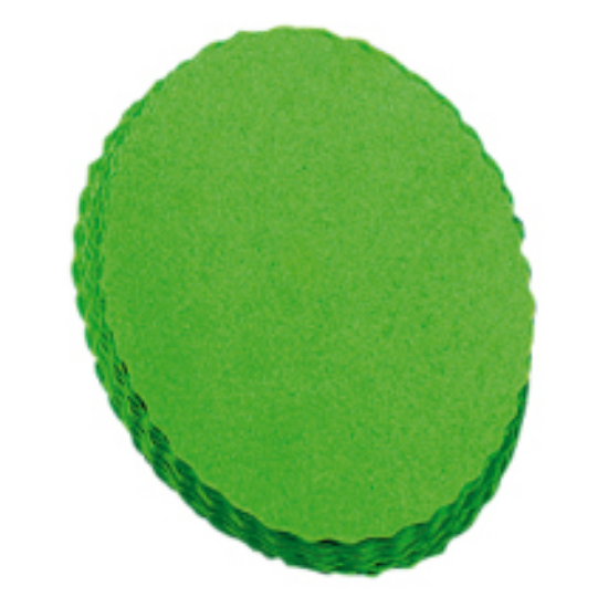 Image de DENTELLES STEAK OVALE VERT (1000PCS)