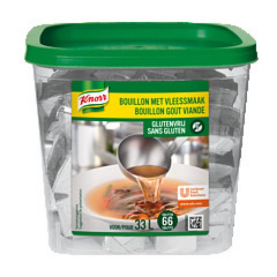 Image de BOUILLON DE VIANDE KNORR 66 TABL