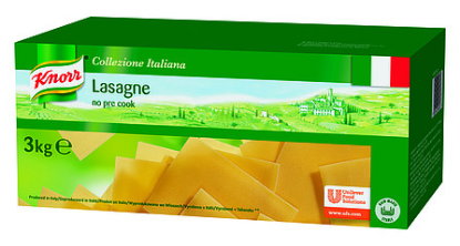 Image de LASAGNE  KNORR 3KG