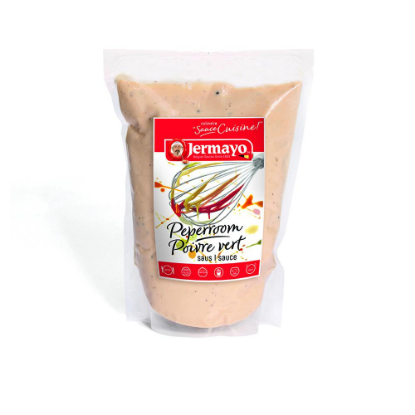 Image de SAUCE CREME POIVRE VERT JERMAYO 4X1KG