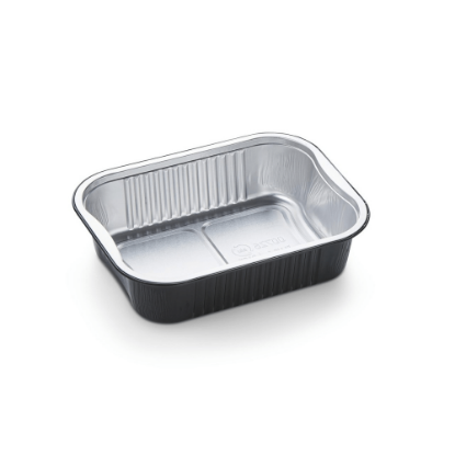 Image de RAVIER ALU NOIR 79GM 600ml 178x136x32mm (600pcs)