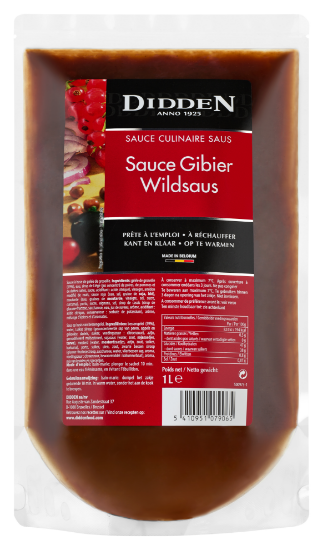 Image de POCHE SAUCE GIBIER 10x180ml Didden