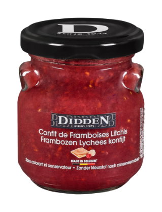 Image de CONFIT FRAMBOISE-LITCHI 6x150gr Didden