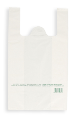 Image de VALISETTE BLANCHE 60my 27x12x48cm (500pcs)